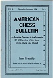 AMERICAN CHESS BULLETIN / 1958 vol 55, no 6